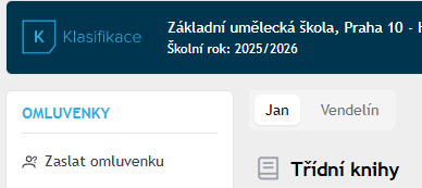 Preklikavani mezi sourozenci v el. ZK